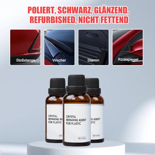 Crystalline coating for cockpit and plastic parts in cars | Antistatic & dust-repellent