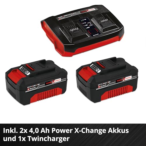 Einhell cordless lawn mower 'RASARRO' 36/42 Kit Power X-Change incl. 2x 4.0Ah batteries+charger