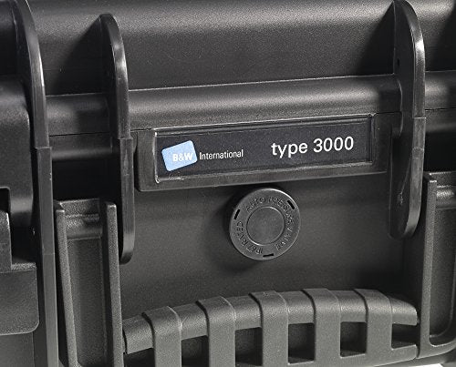 B&W Transportkoffer (Typ 6700) mit variabler Facheinteilung: Wasserdicht, Bruchsicher (Orange)