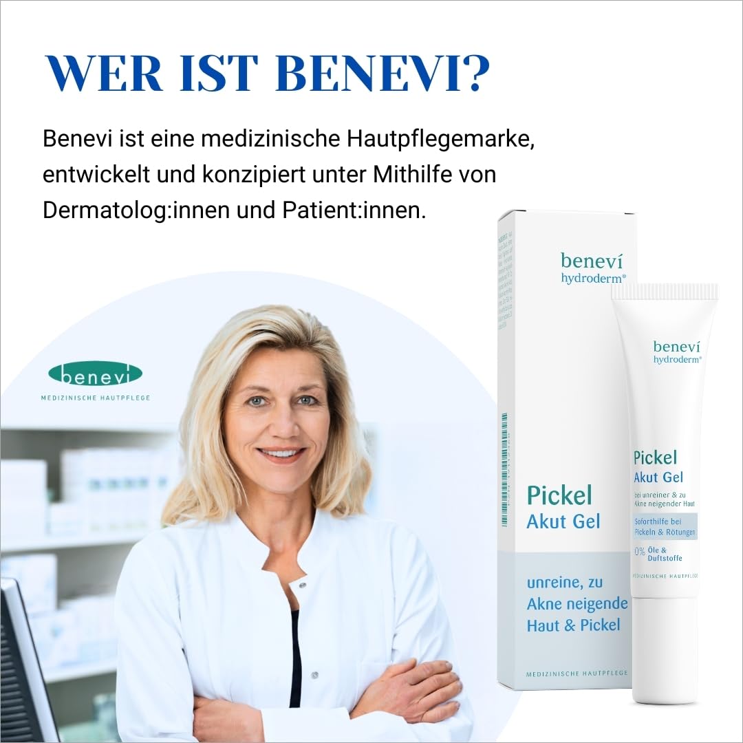 Pimple Acute Gel (15ml): Acne facial care against impurities with clarifying salicylic acid