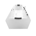Basera® Premium Indoor Whirlpool 'Naxos' with 24 massage jets: Heating, LED, Touch Panel, Bluetooth