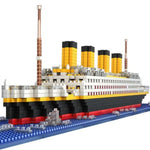 Kit modèle Titanic avec blocs de construction 1860 | Cadeau idéal