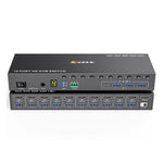 MLEEDA 10-Port HDMI KVM Switch: Professional control for multiple PCs with a single monitor