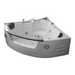 PureHaven whirlpool with waterfall, heater, light therapy, sound system, Bluetooth