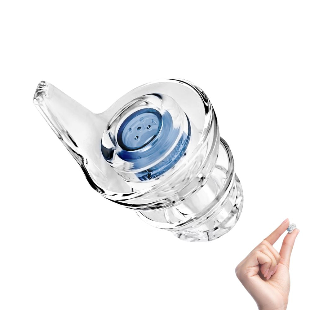 Senner® Earplugs for sleeping: Extra-soft with aluminum container for the earplugs (transparent)