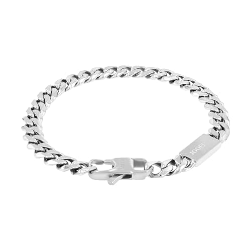 JOOP! Men's stainless steel bracelet (21cm) in silver including gift box