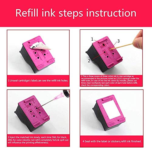 Aomya 400ml Universal Ink Refill Kit for HP, Canon, Epson, Brother, Lexmark Printers