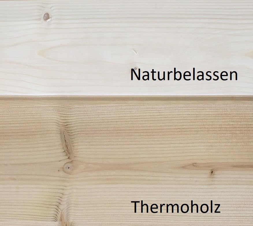 FinnTherm Saunafass 'Carrie' für Außen mit 2 Sitzbänke aus Holz | Wandstärke: 42mm