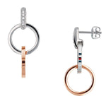 Tommy Hilfiger Jewelry earrings for women made of stainless steel with crystals