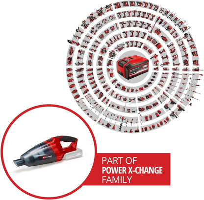 Einhell Cordless Handheld Vacuum Cleaner (TE-VC 18) Li-Solo Power X-Change without battery and charger