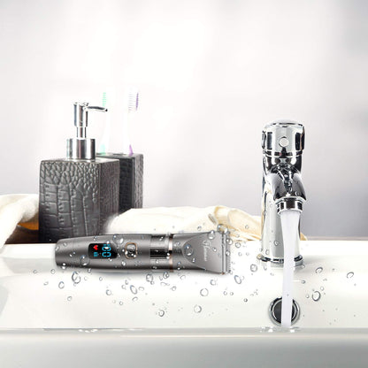 HATTEKER 3-in-1 professional hair clipper with beard trimmer, precision trimmer