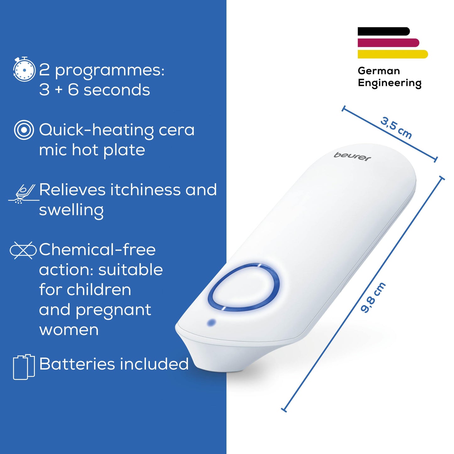 Beurer 'BR 60' Insektenstichheiler zur Behandlung von Insektenstichen- und bissen