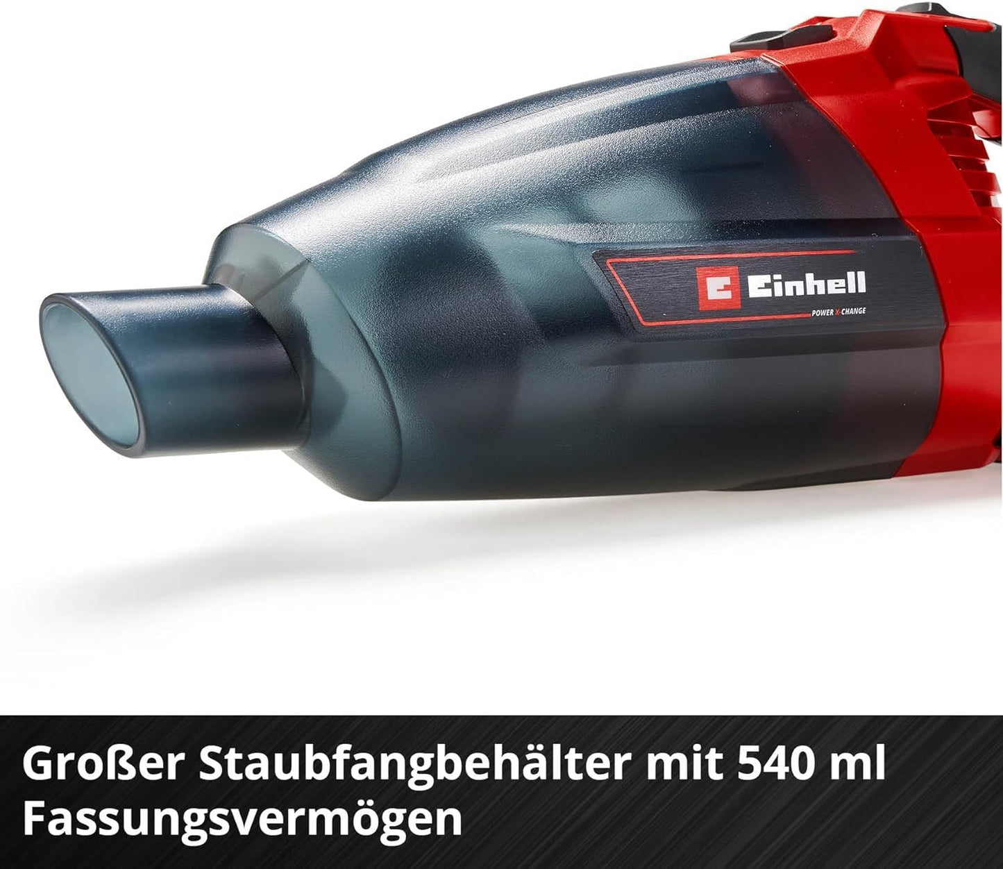Einhell Cordless Handheld Vacuum Cleaner (TE-VC 18) Li-Solo Power X-Change without battery and charger