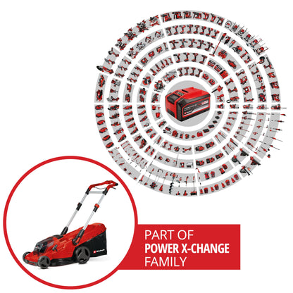 Einhell cordless lawn mower 'RASARRO' 36/42 Kit Power X-Change incl. 2x 4.0Ah batteries+charger