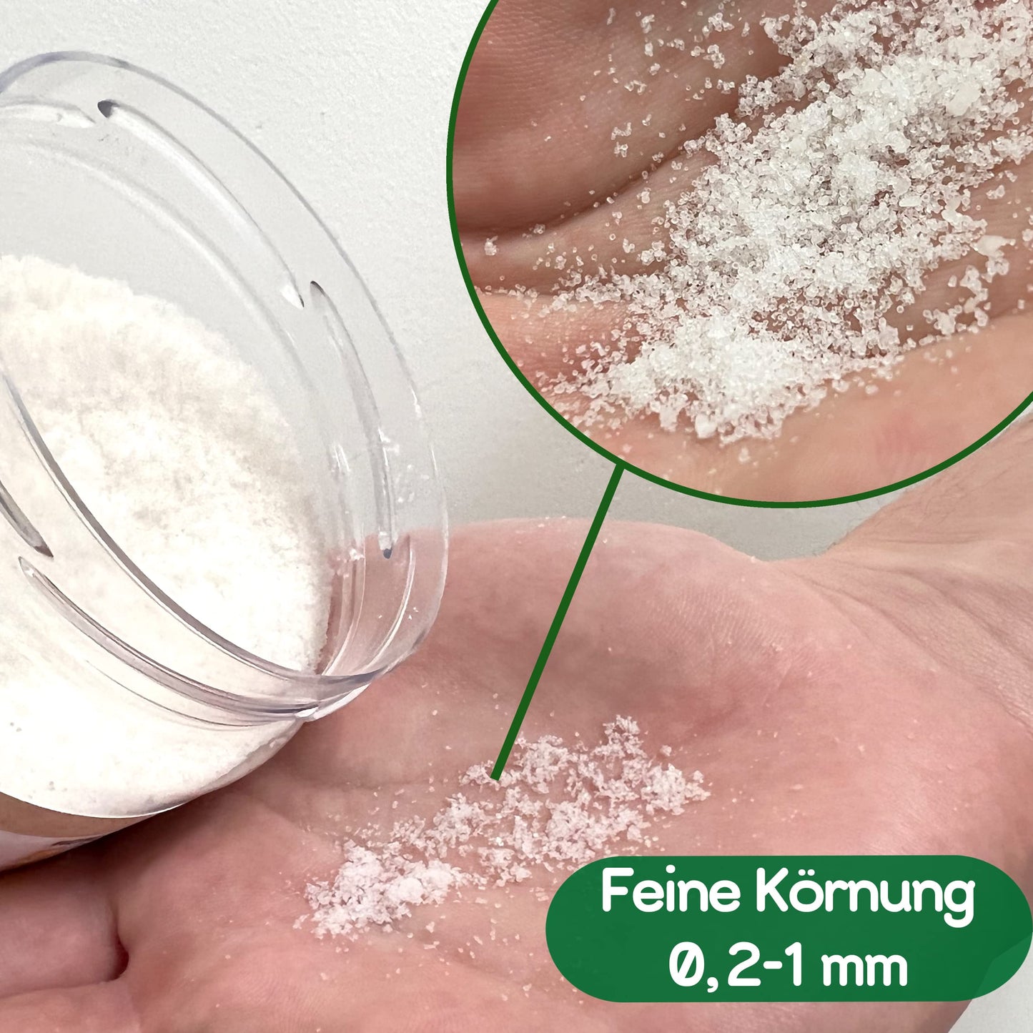 CozyNature® Sauna Salz-Peeling 'Honig Mandel' (500g) inkl. GRATIS Sauna E-Book