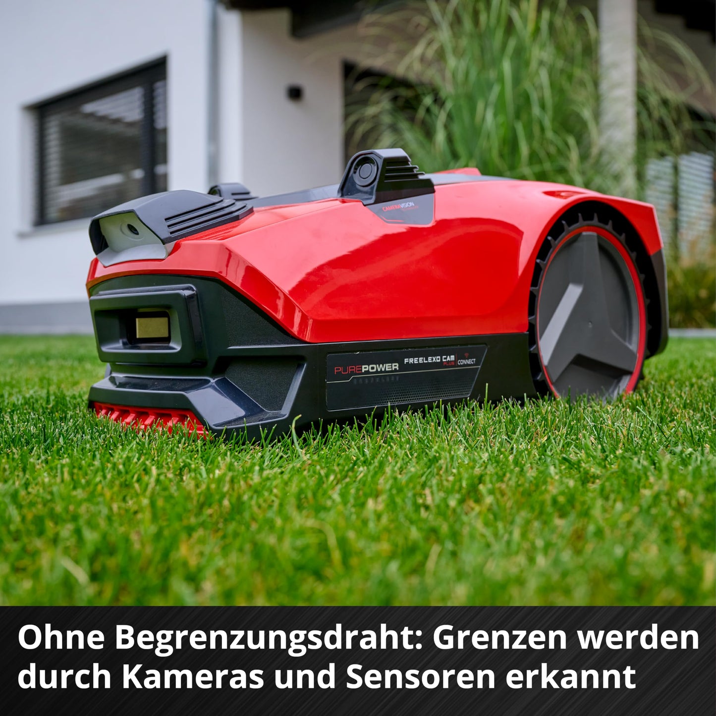 Einhell robotic lawnmower FREELEXO CAM PLUS 600 Power X-Change incl. 4.0Ah Plus battery (18V, camera, for 600m²)