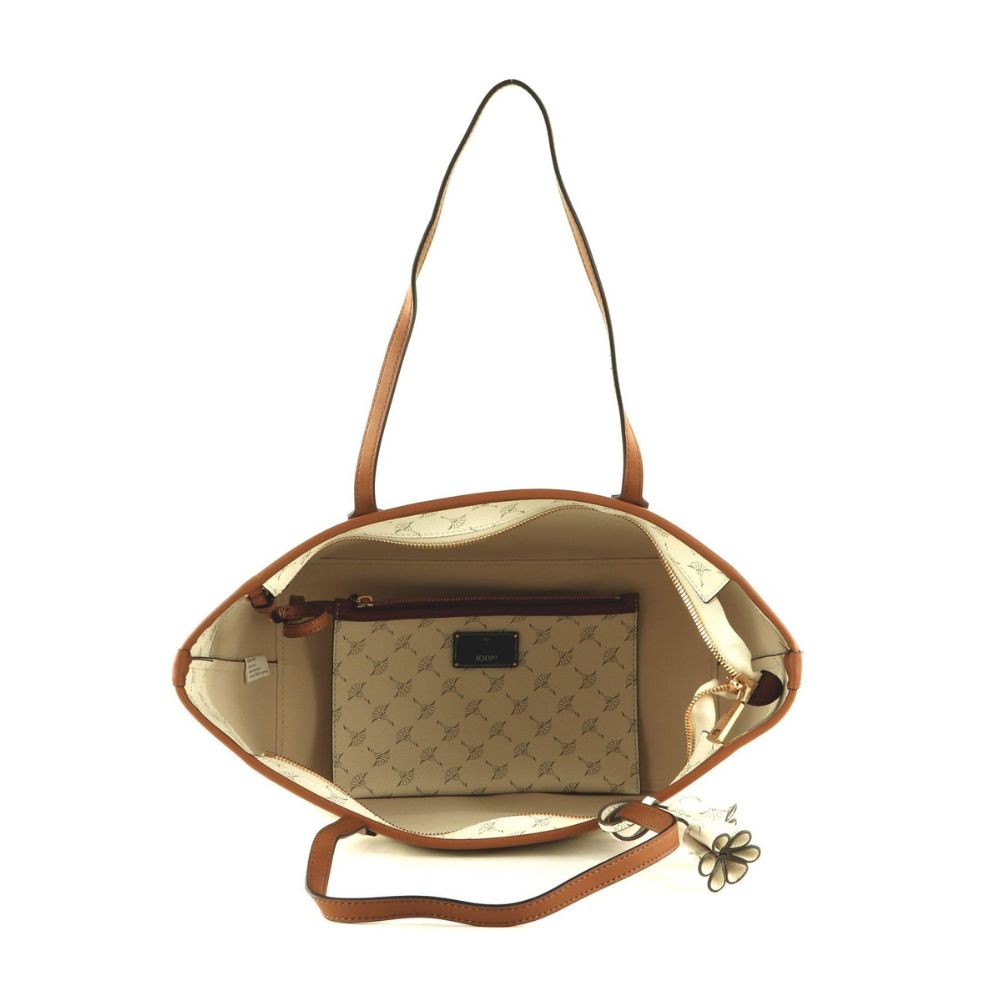 JOOP! 'Shopper Cortina 1.0 Lara' shoulder/handbag for women | Light beige-brown 