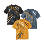 ATLAS FOR MEN Perfect Look Style Sporting T-Shirts (Pack of 3)