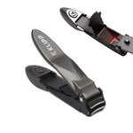 KLIPP nail clippers for men with collecting container with ergonomic lever including ziplock bag