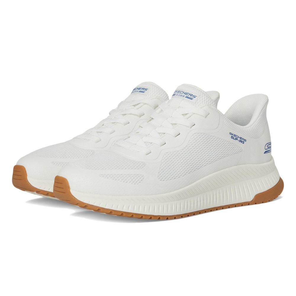 Skechers 'Bob Squad Chaos 4' Slip-Ins Men's Sneakers (White Opulent Garden)