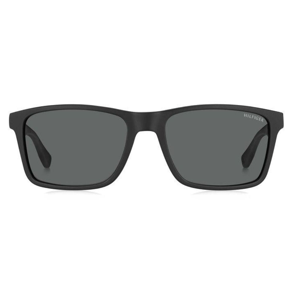 Tommy Hilfiger 'TH 1405/S' Sunglasses for Men: Matte Black