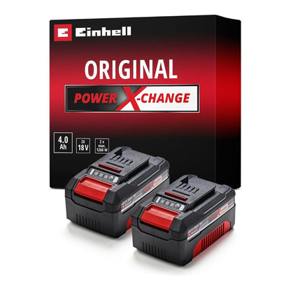Original Einhell Proaktiv Akku PXC-Twinpack 4,0Ah Power X-Change (Li-Ion, 18V)
