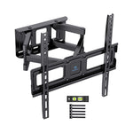 PERLESMITH TV Wall Mount | Swivel for 26-65 inches (Flat & Curved up to 45 kg)