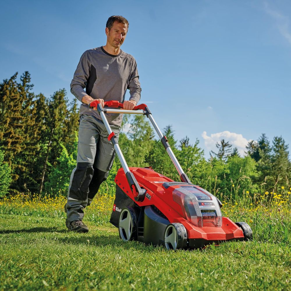 Einhell cordless lawn mower 'RASARRO' 36/42 Kit Power X-Change incl. 2x 4.0Ah batteries+charger