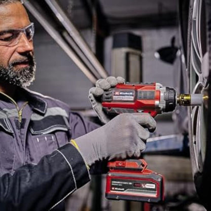 Einhell Professional Cordless Impact Wrench IMPAXXO 18/450 Power X-Change incl. Nut Set (18V, 450Nm)
