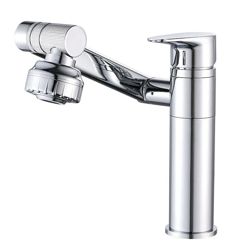 Robinetterie pivotante à 360° | Salle de bain - lavabo 