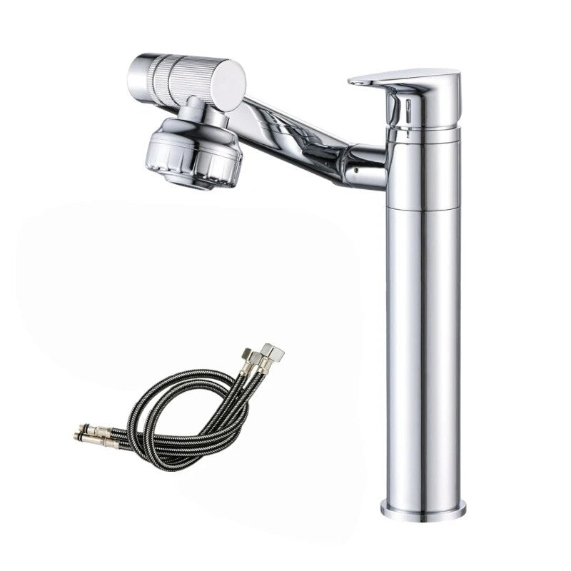 Robinetterie pivotante à 360° | Salle de bain - lavabo 