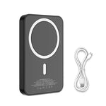 Banque d'alimentation magnétique ROCOREN 10 000 mAh : chargeur rapide sans fil 20 W pour iPhone 15/14/13/12 Pro-Pro Max