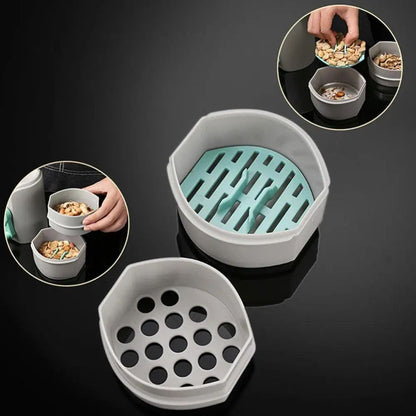Erdnussschaler und Peller mit Handkurbel | Schalenentfernung für Pistazien, Erdnüsse etc.